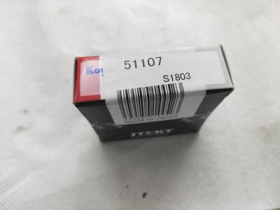 Chine Acier au chrome poussé roulement à billes d'ISO9001 Gcr15 P6 51107 52MM OD à vendre