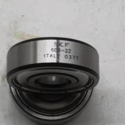 China Steel Cage 608 2Z  Covered Small Deep Groove Ball Bearings With C3 Clearance for sale