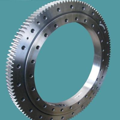 China slewing ring bearingsSingle row four point contact ball slewing bearing external gear for sale