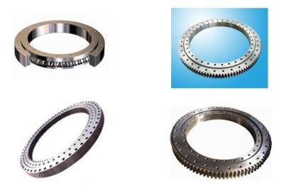 China Single Row Slewing Ring Bearings With Four Point Contact Ball Bearing External Gear for sale