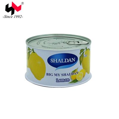 China Normal Open / Easy Open Empty Metal Tin Can Air Freshener for sale