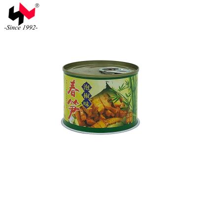 China Easy Open/Hot Selling Food Grade Empty Metal Normal Open Tin Can With Easy Open Lid For Ready Made Food Packaging for sale