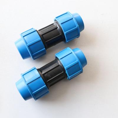 China Corrosion Resistance Pipe Fittings Plumbing Materials Manufacturer PP Compression Fitting Male and Female Thread Union Coupling for sale