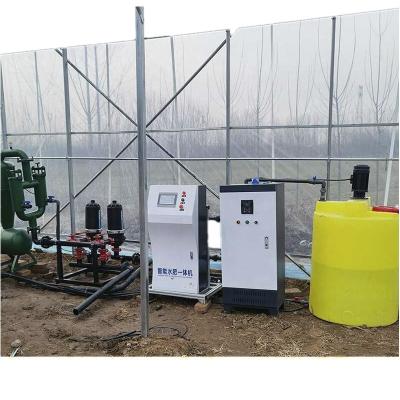 China High Efficiency Soilless Cultivation Agricultural Machinery Special Intelligent Drip Irrigation Water And Fertilizer Integrated Machine for sale