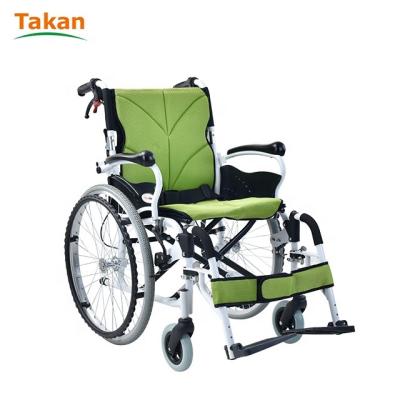 China Best Sell Wheel Chair Manual Wheelchair Aluminium Fireproof Oxford Upholstery Seat Material for sale