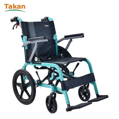 China Best Sell Tilt In Space Aluminum Transport Wheelchair Fireproof Oxford Upholstery Seat Material for sale