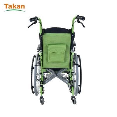 China Stroller Special Needs Outdoor Manual Wheelchair Foldable Backrest 30cm Seat Width for sale