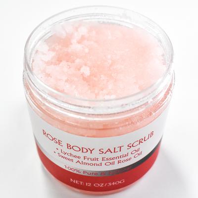 China Wholesale Exfoliator OEM/ODM Rose Natural Himalayan Bath Salt Packaging For Gift Sets for sale