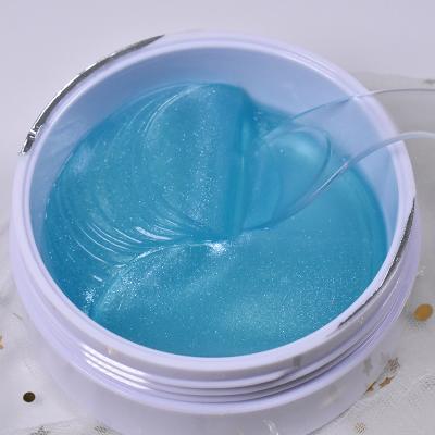 China Blue Anti-wrinkle collagen eye gel mask hydrogel eye patch brighten fine lines dark circle nutrition around the skin for sale