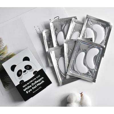 China Charcoal Crystal Collagen Eye Gel Mask White Anti-Wrinkle Eye Patch Hydrogel Eye Correction Mask Facial OEM for sale