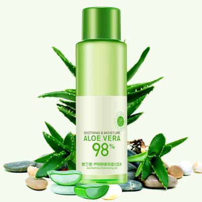 China Private Label 120ml OEM Face Toner Natrual Pure Refershing Hydrating Wholesale Mint Face Toner Aloe Water for sale