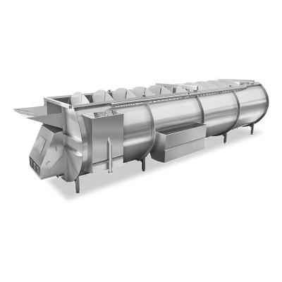 China POULTRY SUPER CAPACITY SCREW SUB ANTI-SUB Chiller is used to chill clean and disinfect the carcass of poultry after slaughter and disinfection for sale