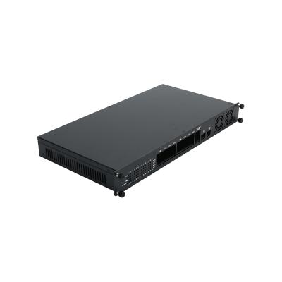 China 19 inch 1u profile structure rack industrial electrical aluminum server case chassis monitor enclosure for sale