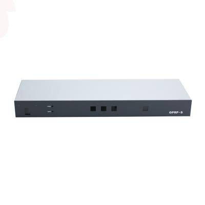 China Network Communication Customized Sheet Metal Shell Aluminum Rackmount Metal Chassis Small Amplifier Enclosure For Electronic Equipment for sale