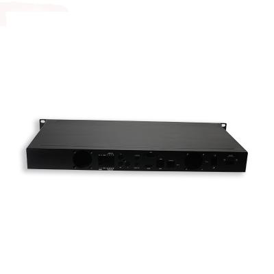 China Industrial Standard 19 Inch 1u Rack Mount Electrical Case For Video Switch Hosts for sale