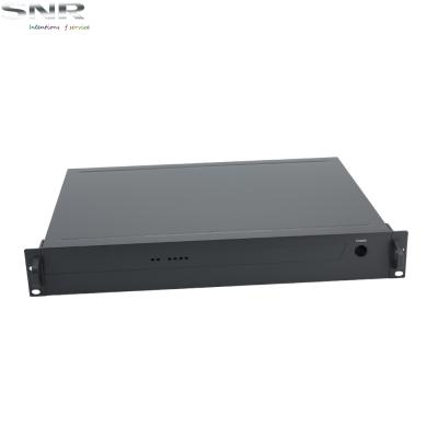 China Electronic Equipment Rack Mounted Aluminum Metal Extrusion NVR Electronic Enclosure for sale