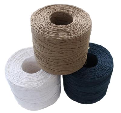 China Eco - Friendly 3500m Or 5000m Big Roll Twisted Paper Rope For Automatic Paper Bag Making for sale