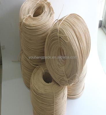 China Decoration 4mm 3 Strand Waterproof Twisted Paper Cord For Furniture for sale