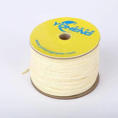 China Paper Rope Factory Original Paper Bag Eco-friendly Wholesale Paper Rope Knitted Handle Rope for sale