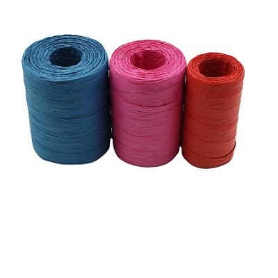 China YouHeng Eco-friendly Diy Kids Use Buff Craft Paper Rope /Paper Twine / Paper Raffia At Competitive Price for sale