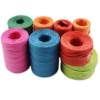 China Eco - Friendly Colorful Paper YouHeng Raffia Paper Cord With Competitive Price for sale