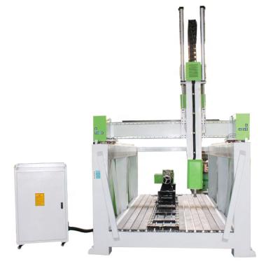 China Home Use High Z Feeding 3d CNC Router Engraving Machine EVA Foam CNC Cutting Machine For Wood/Foam/EPSprice 4 Axis for sale