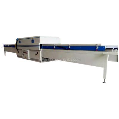 China Woodworking Process LD-TM-2480E Semi-automatic Vacuum Hot Press Laminating Machine for sale