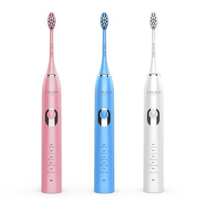 China 2023 OEM/ODM Wholesale Quality Adult Intelligent Automatic Whitening Rechargeable Customized Electric Toothbrush With Led Keliss for sale