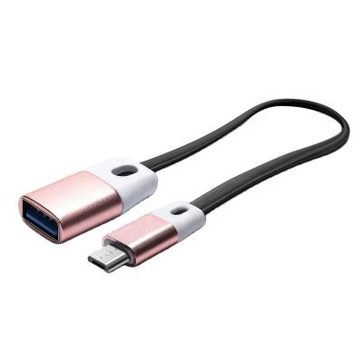 China Portable Micro USB PCER Type-C to USB 3.0 Adapter Male to USB OTG Female Cable for sale