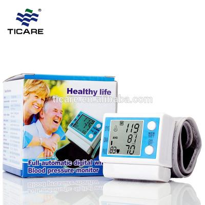 China Fashionable Outdoor Type CE Quality Large Screen Digital Blood Pressure Wrist Monitor for sale