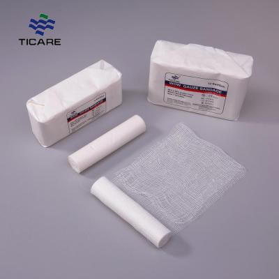 China Absorbent 100% Cotton Wow Gauze Bandage With Free Sample for sale