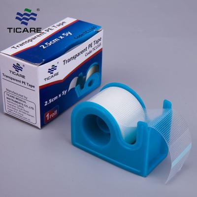 China USA Hot Selling PE Transparent Waterproof Surgical Medical Tape for sale