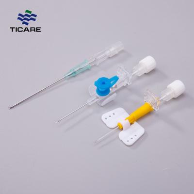 China Disposable PVC Safety I.V. Cannula With Wing for sale