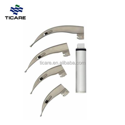 China Child stainless steel laryngoscope set with LED lampand light blade for sale