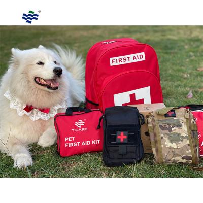 China Pet Hunting Dog Portable Medical Veterinary First Aid Kit For Emergency for sale