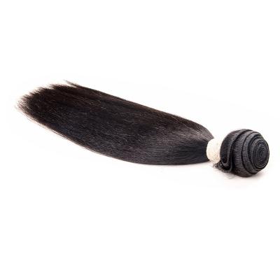 China Temple Virgin Unprocessed Indian Hair Yaki Hair Bundle Weft Wholesale for sale