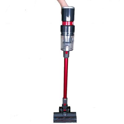 China Hotel Cordless Vacuum Cleaner 400W 30Kpa Stick Vacuum with Touch Screen Wireless Vacuum for Pet Hair Carpet Hard Floor for sale