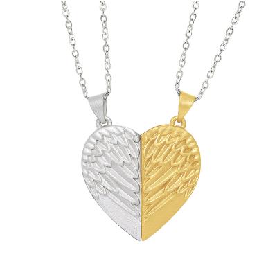 China Kosta Factory Direct Sales FASHIONABLE Silver Plated Heart Shaped Children's Pendent Necklace For Gift for sale