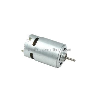 China 12V 7200rpm RS395 Drip Proof Low Cost Micro DC Motor For Hair Dryer for sale