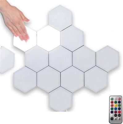 China Hot Selling Cheap Remote Diy Custom Control ABS Honeycomb Honeycomb Led Light for sale