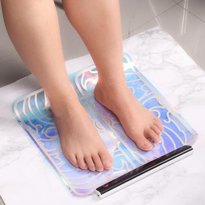 China JH Mat Pad Vibrating Electric Foot Foot EMS Foot Massager Mat Feet Blood Circulation Massager Electric Foot Massager for sale