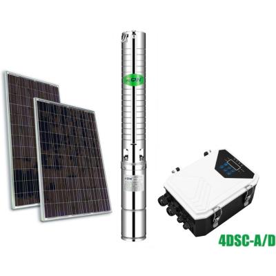 China Agriculture Irrigation SOLAR PUMP 2.2KW 4DSC5-255-220/280-2200-A/D LARGE Stainless Impeller SOLAR POWERED SOLAR PUMP for sale