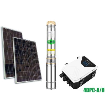 China Agriculture Irrigation DC Solar Pump 2 Solar Pump 1500 HP 1500 Watt 4DPC13-60-220/220-1500-A/D Popular in Thailand for sale