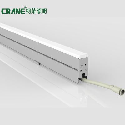 China Easy installation facade outdoor building dmx led ribbon tube strip light recessed led linear light 12W for sale