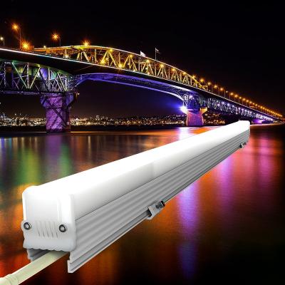 China Buildings Ceiling Mount Low Profile Led 2021 Ip65 Smart Linear Led Light Frosted Cover for sale