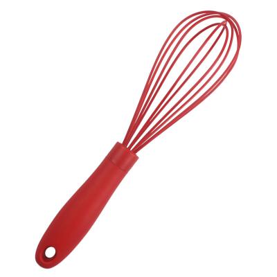 China Viable Wholesale Kitchen Accessories Beat Ware Silicone Kitchen Baking Tools Milk and Egg Beater Mixer Manual Egg Beater for sale