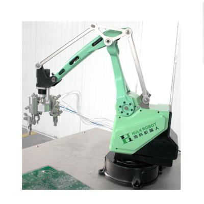 China Auto Parts/3C/Food /Education/Lens Processing ect Welding industrial milling transfer small mini palletizer used robot arm for sale