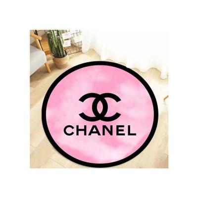 China Well Known Brand Custom Design Microfiber Crystal Velvet Non Slip Bathroom Rug Floor Mat Custom Door Mat For Home for sale