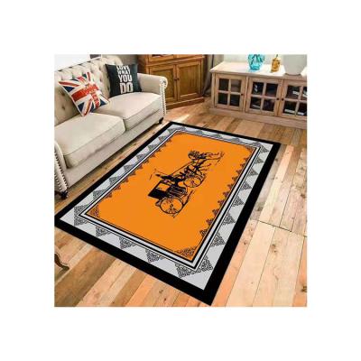 China Well-known brand custom design 0.6m*0.9m velvet 1.2m*1.6mcrystal fabric 3d printed living room carpet home for sale