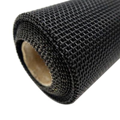 China Modern High Tensile Strength 350g Black Pet Proof Fly Screen Paw Proof Mesh Roll for sale